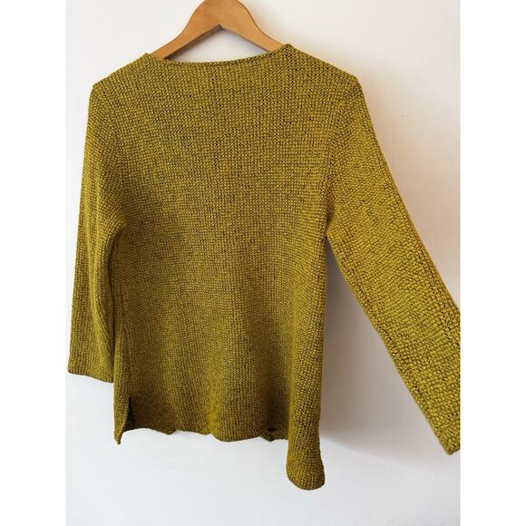 Womens Multiples Pullover Long Sleeve Shirt Top Unique Buttons Lagenlook Sz M L - Picture 5 of 8